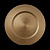 Photo: New Collections - Splendor: Circle Charger Gold