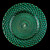 Photo: New Collections - Splendor: Luxe Charger Emerald Green