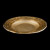 Photo: New Collections - Splendor: Megara Bread and Butter Plate Gold with Chocolate