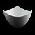 Photo: Porcelain: Lotus - Triangular Bowl
