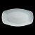Photo: Porcelain: Square - Oval Plate